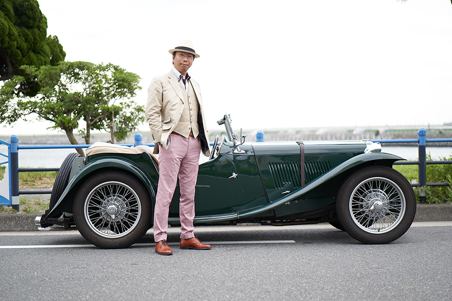 HERITAGE CAR LOVERS vol.24 松下 大介 MGTC（'47年式） | AUTOMOBILE